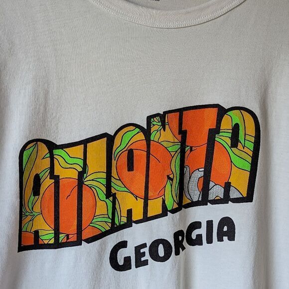 Madewell Garment Dyed All Day Crewneck Tee Atlanta Georgia Men's Size XL NWT - Picture 8 of 13